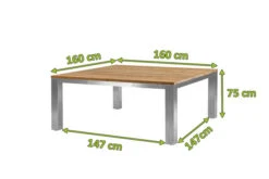 OUTFLEXX Premium Abdeckhaube Für Tische, Schwarz, Polyester, 165 X 165 X 75 Cm, Wasserbeständig, Integriertes Zugband 9 OUTFLEXX Premium Abdeckhaube Für Tische, Schwarz, Polyester, 165 X 165 X 75 Cm, Wasserbeständig, Integriertes Zugband -Kettler Verkaufsgeschäft 23412 5.jpg