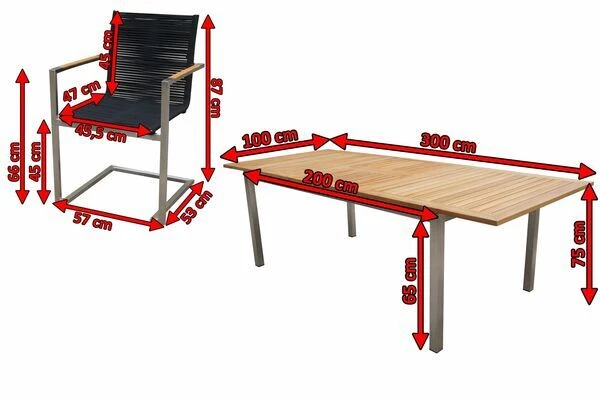 OUTFLEXX Premium Abdeckhaube Für Sitzgruppe, Schwarz, Polyester, 305 X 180 X 80 Cm, Wasserbeständig, Integriertes Zugband 4 OUTFLEXX Premium Abdeckhaube Für Sitzgruppe, Schwarz, Polyester, 305 X 180 X 80 Cm, Wasserbeständig, Integriertes Zugband – Bild 4