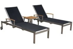 OUTFLEXX Rollliege, Schwarz, Edelstahl/Textilene, Mit Gasfeder, 195,5x74x35cm -Kettler Verkaufsgeschäft 2 13503.jpg