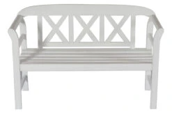 VILLANA Gartenbank, Weiß, Akazienholz, 128 X 54 X 81 Cm, 2 Personen -Kettler Verkaufsgeschäft 2 13853.jpg