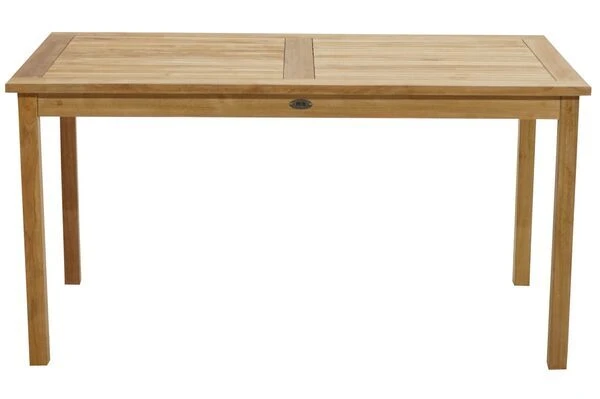Ploß Memphis Tisch, Teakholz, 150x80cm 2 Ploß Memphis Tisch, Teakholz, 150x80cm – Bild 2