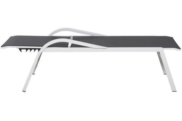 SIENA GARDEN Milos Stapelliege, Aluminium/Ranotex, 194 X 64 X 48 Cm 2 SIENA GARDEN Milos Stapelliege, Aluminium/Ranotex, 194 X 64 X 48 Cm – Bild 2