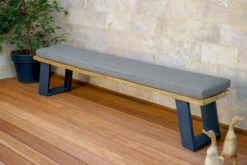 OUTFLEXX Bank, Dark Grey/natur, Alu/recycled FSC®-Teak, 240x100x45cm, Mit Baumkante -Kettler Verkaufsgeschäft 2 20317.jpg