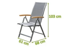 OUTFLEXX Multipositionssessel, Taupe , Edelstahl/Textilene, Armlehnen Aus FSC-Teakholz 5 OUTFLEXX Multipositionssessel, Taupe , Edelstahl/Textilene, Armlehnen Aus FSC-Teakholz -Kettler Verkaufsgeschäft 3 13510.jpg