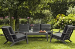 SIENA GARDEN Belia Loungesessel, Matt-anthrazit, Aluminium, 79x91x81 Cm, Inkl. Polster Dunkelgrau -Kettler Verkaufsgeschäft 3 17147 1.jpg