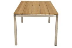 Ploß Brooklyn Tisch, Edelstahl/Teakholz, Gebürstet, 220x100cm -Kettler Verkaufsgeschäft 3 17617.jpg