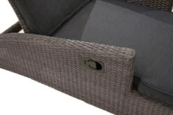 Ploß Rocking Comfort Rollliege, Grau/braun-meliert, Polyrattan, 195x65x42cm, Verstellbar, Hohe Sitzhöhe -Kettler Verkaufsgeschäft 3 18208.jpg