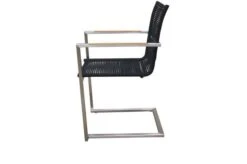 OUTFLEXX Freischwinger, Silber/schwarz, Edelstahl/Rope, FSC-Teakholz Armlehnen, 53 X 57 X 87 Cm 6 OUTFLEXX Freischwinger, Silber/schwarz, Edelstahl/Rope, FSC-Teakholz Armlehnen, 53 X 57 X 87 Cm -Kettler Verkaufsgeschäft 3 18286.jpg