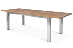 OUTFLEXX Ausziehtisch, Edelstahl/recyceltes FSC®-Teak, 200/260x100cm, Rustikal Gebürstet -Kettler Verkaufsgeschäft 3 18318.jpg