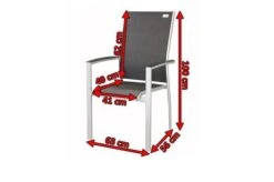 DOPPLER Expert Sessel, Silber/schwarz, Alu/Textilene, 56 X 63 X 100 Cm, Stapelbar 5 DOPPLER Expert Sessel, Silber/schwarz, Alu/Textilene, 56 X 63 X 100 Cm, Stapelbar -Kettler Verkaufsgeschäft 3 18619.jpg