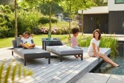 HARTMAN Adam Gartenliege, Flanelle, Alu/Sunbrella, 195x70x30cm, Rückenlehne Verstellbar, Inkl. Kopfkissen -Kettler Verkaufsgeschäft 3 18732.jpg