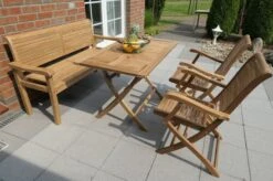 Ploß Zweisitzer Landhausbank York, Premium-Teak, Natur, 120x64x95 Cm -Kettler Verkaufsgeschäft 3 18981.jpg