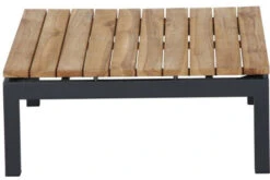 SIENA GARDEN Alvida Loungetisch, Anthrazit/natur, Aluminium/Teakholz, 74x74 Cm -Kettler Verkaufsgeschäft 3 19605.jpg