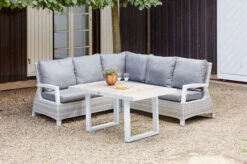 SIENA GARDEN Corido 2-Sitzer Sofa, Ice Grey, Alu / Gardino®-Geflecht, 136x83x88 Cm, Armlehne Links -Kettler Verkaufsgeschäft 3 20191.jpg