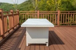 OUTFLEXX Dining Tisch, Weiß, Polyrattan, 200 X 95 Cm, Tischplatte Spraystone, 6mm -Kettler Verkaufsgeschäft 3 20667.jpg