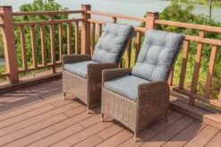 OUTFLEXX 2er Set Dining Sessel, Hellbraun, Polyrattan, 55 X 65 X 112 Cm, Rücken Stufenlos Verstellbar 23 OUTFLEXX 2er Set Dining Sessel, Hellbraun, Polyrattan, 55 X 65 X 112 Cm, Rücken Stufenlos Verstellbar -Kettler Verkaufsgeschäft 3 20678.jpg