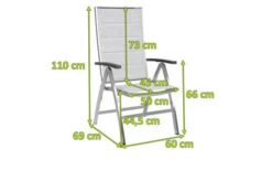 STERN Cardiff Klappsessel, Silber Gepolstert, Edelstahl/Textil/Aluminiumarmlehnen, 69x60x110 Cm, Rückenlehne Verstellbar, Klappbar -Kettler Verkaufsgeschäft 3 21898.jpg