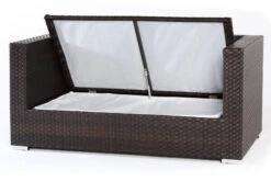 OUTFLEXX 2-Sitzer Sofa, Braun, Polyrattan, 152x85x70cm, Inkl. Polster, Wasserfeste Kissenbox -Kettler Verkaufsgeschäft 3 2393 2 BOX.jpg