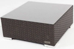 OUTFLEXX Beistelltisch/Hocker, Braun, Polyrattan, Inkl. Glasplatte Und Polster -Kettler Verkaufsgeschäft 3 2393 8.jpg