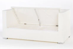 OUTFLEXX 2-Sitzer Sofa, Weiß, Polyrattan, 152x85x70cm, Inkl. Polster, Wasserfeste Kissenbox -Kettler Verkaufsgeschäft 3 2511 2 BOX.jpg