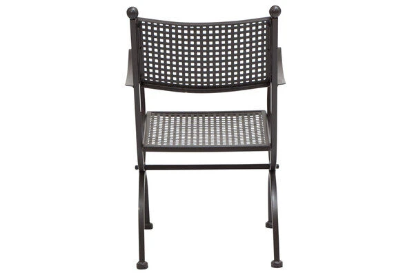 MBM Sessel Romeo, Marone, Schmiedeeisen Verzinkt, Pulverbeschichtet 4 MBM Sessel Romeo, Marone, Schmiedeeisen Verzinkt, Pulverbeschichtet – Bild 4