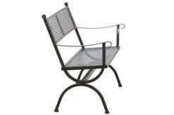 MBM Bank Romeo, Marone, Schmiedeeisen Verzinkt, Pulverbeschichtet, 2-Sitzer, 122x90x62 Cm 9 MBM Bank Romeo, Marone, Schmiedeeisen Verzinkt, Pulverbeschichtet, 2-Sitzer, 122x90x62 Cm -Kettler Verkaufsgeschäft 4 10887.jpg