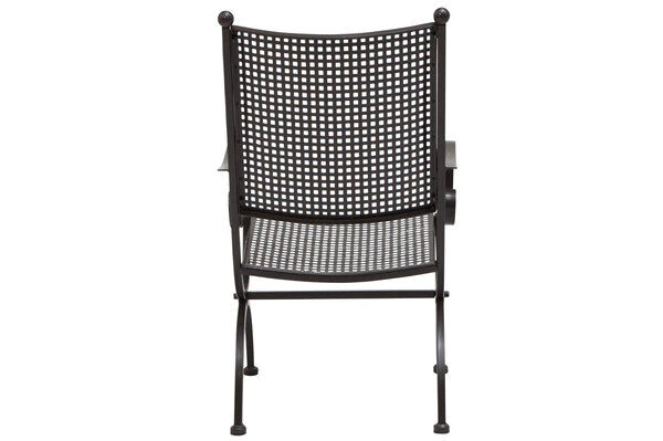 MBM Sessel Romeo Elegance, Marone, Schmiedeeisen Verzinkt, Pulverbeschichtet 4 MBM Sessel Romeo Elegance, Marone, Schmiedeeisen Verzinkt, Pulverbeschichtet – Bild 4