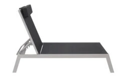 VILLANA Gartenliege, Silber/schwarz, Aluminium/Textil, 198 X 60 X 32 Cm, Verstellbar 13 VILLANA Gartenliege, Silber/schwarz, Aluminium/Textil, 198 X 60 X 32 Cm, Verstellbar -Kettler Verkaufsgeschäft 4 13400.jpg