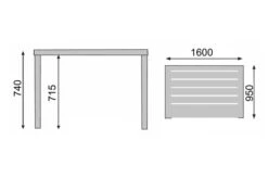 KETTLER GranadaTisch, Silber, Alu/FSC-Teak, 160x95 Cm, 0301221-0100 9 KETTLER GranadaTisch, Silber, Alu/FSC-Teak, 160x95 Cm, 0301221-0100 -Kettler Verkaufsgeschäft 4 13441.jpg