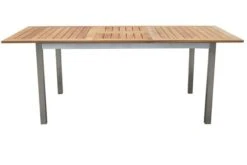OUTFLEXX Ausziehtisch, FSC-Teak/Edelstahl, Plattenstärke 20mm, 150/200x90cm -Kettler Verkaufsgeschäft 4 13535.jpg
