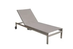 OUTFLEXX 2er-Set Rollliege, Taupe, Edelstahl/Teak, 212x71x36cm, Mit Beistelltisch 45x45cm -Kettler Verkaufsgeschäft 4 14171.jpg