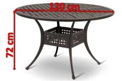 HARTMAN Palermo Esstisch, Bronze, Alu-Guss, Ø120cm -Kettler Verkaufsgeschäft 4 16434.jpg