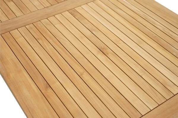 Ploß Memphis Tisch, Teakholz, 150x80cm 4 Ploß Memphis Tisch, Teakholz, 150x80cm – Bild 4