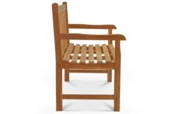 OUTFLEXX Ontario 2-Sitzer Gartenbank, Natur, Teakholz, 120x62x92cm, Fein Geschliffen -Kettler Verkaufsgeschäft 4 18308.jpg