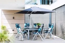 DOPPLER Expert Esstisch, Silber/schwarz, Aluminium, 150-210 X 90 Cm, Ausziehbar -Kettler Verkaufsgeschäft 4 18621.jpg