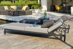 HARTMAN Adam Gartenliege, Flanelle, Alu/Sunbrella, 195x70x30cm, Rückenlehne Verstellbar, Inkl. Kopfkissen -Kettler Verkaufsgeschäft 4 18732.jpg