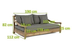 OUTFLEXX Sofa, Natur, Recycled FSC®-Teak, 190x112x82cm 2 Sitzer, Inkl. Kissen, Mit Armlehnen -Kettler Verkaufsgeschäft 4 20310.jpg