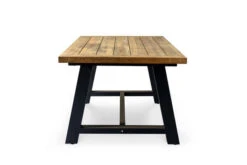 OUTFLEXX Belanda Esstisch, Dark Grey/natur, Alu/recycled FSC®-Teak, 200x100x76cm, Rustikal Gebürstet, A-Gestell 8 OUTFLEXX Belanda Esstisch, Dark Grey/natur, Alu/recycled FSC®-Teak, 200x100x76cm, Rustikal Gebürstet, A-Gestell -Kettler Verkaufsgeschäft 4 20321.jpg