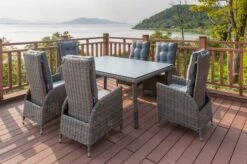 OUTFLEXX Dining Tisch, Grau, Polyrattan, 180 X 120 Cm, Tischplatte Spraystone, 8mm 11 OUTFLEXX Dining Tisch, Grau, Polyrattan, 180 X 120 Cm, Tischplatte Spraystone, 8mm -Kettler Verkaufsgeschäft 4 20658.jpg