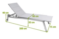 STERN Allround Rollenliege, Silber, Edelstahl/Textil, 200x71x40 Cm, Gepolstert, Verstellbare Rückenlehne 7 STERN Allround Rollenliege, Silber, Edelstahl/Textil, 200x71x40 Cm, Gepolstert, Verstellbare Rückenlehne -Kettler Verkaufsgeschäft 4 21911.jpg