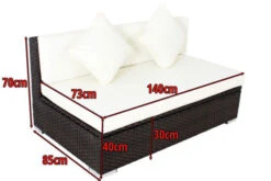 OUTFLEXX 2-Sitzer Mittelelement, Braun, Polyrattan, 140x85x70cm, Inkl. Polster, Wasserfeste Kissenbox -Kettler Verkaufsgeschäft 4 2393 16 BOX.jpg