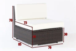 OUTFLEXX Mittelelement, Braun, Polyrattan, Inkl. Polster Und Kissen, Wasserfeste Kissenbox 7 OUTFLEXX Mittelelement, Braun, Polyrattan, Inkl. Polster Und Kissen, Wasserfeste Kissenbox -Kettler Verkaufsgeschäft 4 2393 5 BOX.jpg