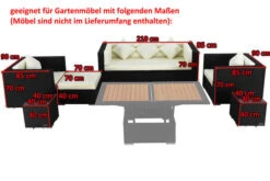 OUTFLEXX Premium Abdeckhauben Set Für Lounge TheBox-A/-D: 1302/ 1303/ 7174/ 16063, Schwarz, Wasserbeständig -Kettler Verkaufsgeschäft 5 13650.jpg