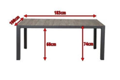 SIENA GARDEN Silva Diningtisch, Anthrazit/washed Grey, Alu/Keramik, 180x100cm -Kettler Verkaufsgeschäft 5 16599.jpg