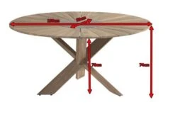 HARTMAN Provence Crossleg Esstisch, Light Grey, Teakholz, Ø150cm, Inkl. Granitinlay Ø50cm 10 HARTMAN Provence Crossleg Esstisch, Light Grey, Teakholz, Ø150cm, Inkl. Granitinlay Ø50cm -Kettler Verkaufsgeschäft 5 17476.jpg