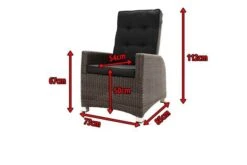 Ploß Rocking Comfort Dining / Lounge Sessel, Grau/braun-meliert, Polyrattan, Verstellbar -Kettler Verkaufsgeschäft 5 18205.jpg