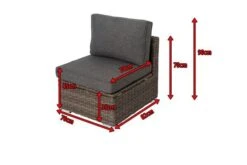 OUTFLEXX Mittelelement, Grau, Polyrattan, 70 X 82 X 70 Cm, Verstellbare Sitzfläche, Wasserfeste Kissenbox -Kettler Verkaufsgeschäft 5 18362 3 BOX.jpg