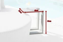 OUTFLEXX Beistelltisch, Weiß, Aluminium, 48 X 32 X 53 Cm, U-Form 9 OUTFLEXX Beistelltisch, Weiß, Aluminium, 48 X 32 X 53 Cm, U-Form -Kettler Verkaufsgeschäft 5 18514.jpg