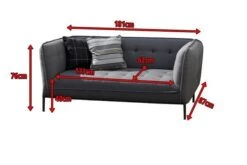 OUTFLEXX Cozy 2-Sitzer Sofa, Flanelle, Alu/Sunbrella, 181 X 87 X 76 Cm -Kettler Verkaufsgeschäft 5 18532.jpg