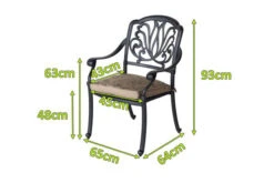 HARTMAN Amalfi Diningsessel, Bronze, Alu-Guss, Inkl. Wendekissen -Kettler Verkaufsgeschäft 5 18949.jpg